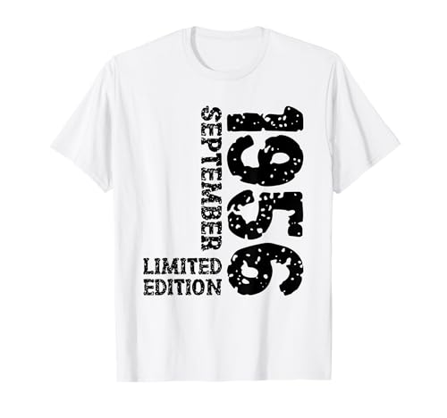 69. Geburtstag Frauen Männer Limited Edition September 1956 T-Shirt 69. Geburtstag Frauen Männer Limited Edition September 1956 T-Shirt von 1956 Geburtstag Damen Herren Geburtstagsgeschenk