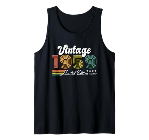 Herren Geburtstag Vintage 1959 Limited Edition - 1959 Tank Top Herren Geburtstag Vintage 1959 Limited Edition - 1959 Tank Top von 1959 Birthday - Vintage 1959 Present