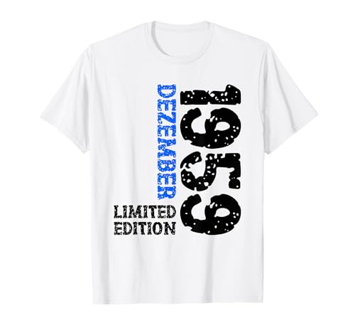 66. Geburtstag Frauen Männer Limited Edition Dezember 1959 T-Shirt 66. Geburtstag Frauen Männer Limited Edition Dezember 1959 T-Shirt von 1959 Geburtstag Damen Herren Geburtstagsgeschenk