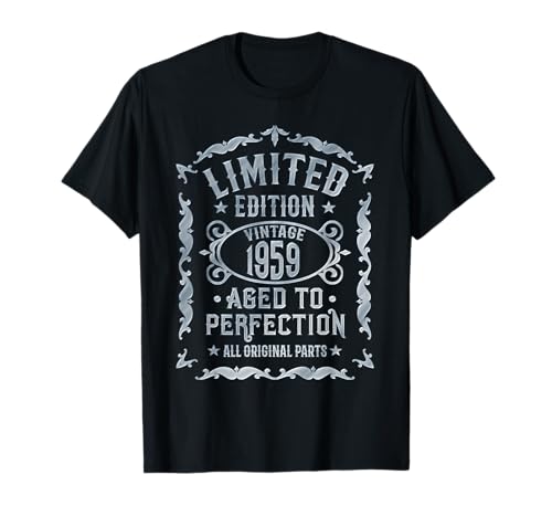 61 Geburtstag Vintage 1959 Aged to Perfection T-Shirt 61 Geburtstag Vintage 1959 Aged to Perfection T-Shirt von 1959 Retro Designs Co.
