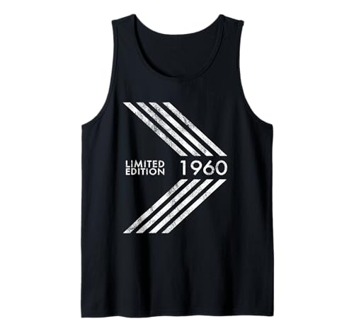 Geburtstag 1960 Limited Edition für Männer Frauen Vintage Tank Top Geburtstag 1960 Limited Edition für Männer Frauen Vintage Tank Top von 1960 Limited Edition Mens Womens Birthday