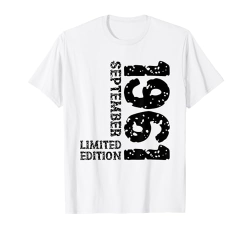 64. Geburtstag Frauen Männer Limited Edition September 1961 T-Shirt 64. Geburtstag Frauen Männer Limited Edition September 1961 T-Shirt von 1961 Geburtstag Damen Herren Geburtstagsgeschenk