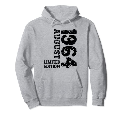 60 Geburtstag Deko Frauen Männer Limited Edition August 1964 Pullover Hoodie von 1964 Geburtstag Damen Herren Geburtstagsgeschenk