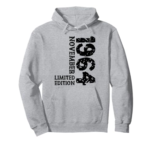 61. Geburtstag Frauen Männer Limited Edition November 1964 Pullover Hoodie 61. Geburtstag Frauen Männer Limited Edition November 1964 Pullover Hoodie von 1964 Geburtstag Damen Herren Geburtstagsgeschenk