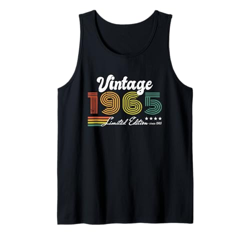 Herren Geburtstag Vintage 1965 Limited Edition - 1965 Tank Top von 1965 Birthday - Vintage 1965 Present