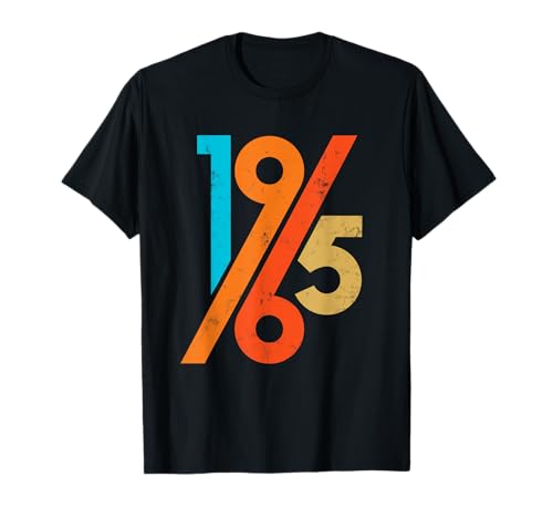 1965 Geburtstag von Treaja Vintage-Stil Retro T-Shirt für Männer - Schwarz, S 1965 Geburtstag von Treaja Vintage-Stil Retro T-Shirt für Männer - Schwarz, S von 1965 Geburtstag von Treaja