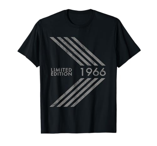 Geburtstag 1966 Limited Edition für Männer Frauen Retro T-Shirt Geburtstag 1966 Limited Edition für Männer Frauen Retro T-Shirt von 1966 Limited Edition Mens Womens Birthday