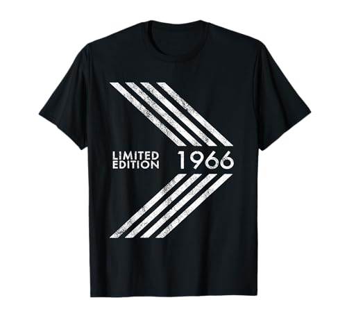 Geburtstag 1966 Limited Edition für Männer Frauen Vintage T-Shirt Geburtstag 1966 Limited Edition für Männer Frauen Vintage T-Shirt von 1966 Limited Edition Mens Womens Birthday
