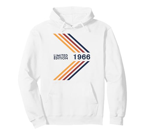Geburtstag 1966 Limited Edition Herren Damen Vintage Sport Style Pullover Hoodie von 1966 Limited Edition Sport Vintage Style Birthday