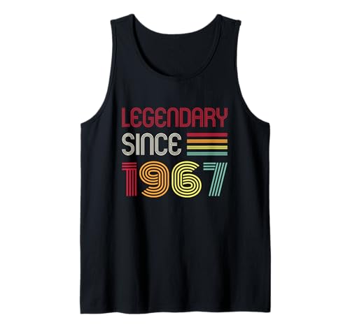 Herren Geburtstag Legendär seit 1967 Tank Top von 1967 Birthday - Vintage 1967 Present