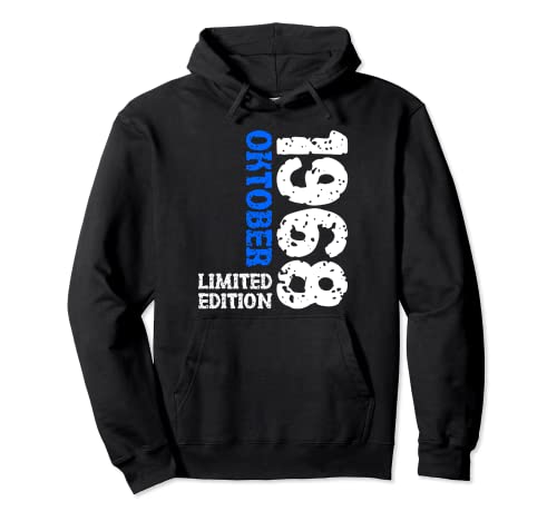 56. Geburtstag Frauen Männer Limited Edition Oktober 1968 Pullover Hoodie von 1968 Geburtstag Damen Herren Geburtstagsgeschenk