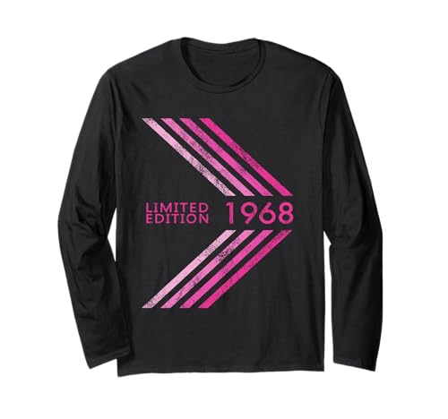 Geburtstag 1968 Limited Edition Woman Sportive Stripe Langarmshirt Geburtstag 1968 Limited Edition Woman Sportive Stripe Langarmshirt von 1968 Limited Edition Woman's Birthday Accessories