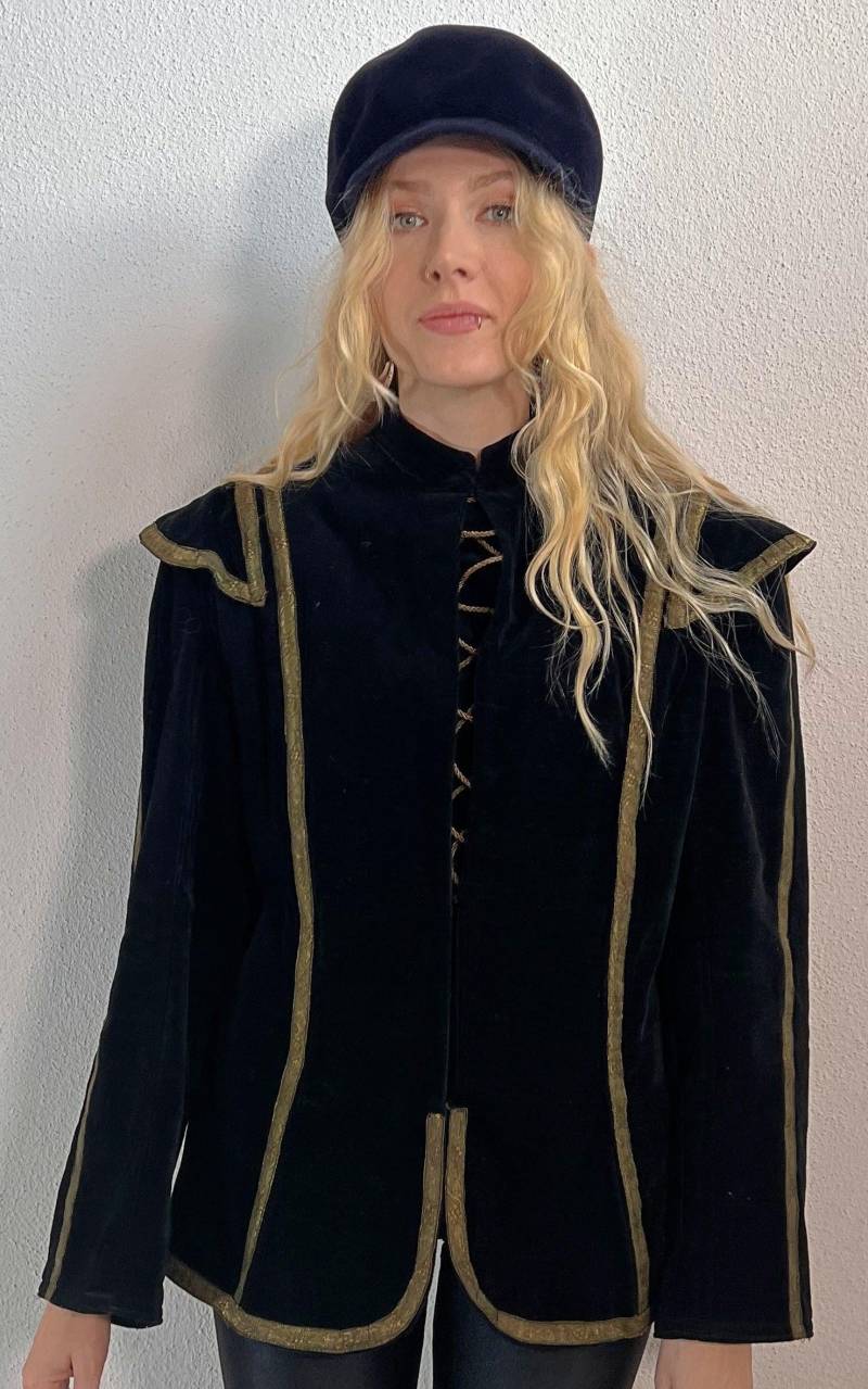 Antique Velvet Jacket Antique Velvet Jacket von 1968VintageBerlin