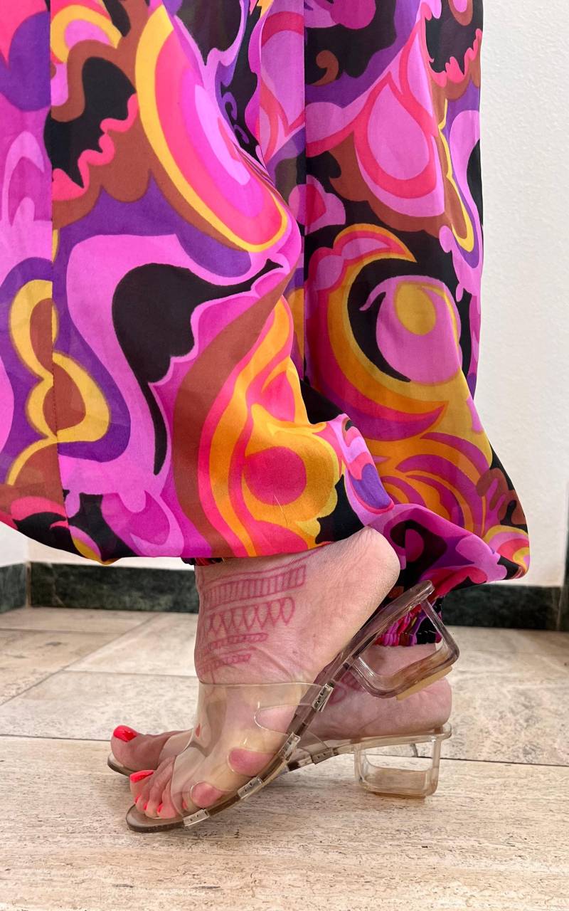 Vintage 60S Clear Mules 40 von 1968VintageBerlin