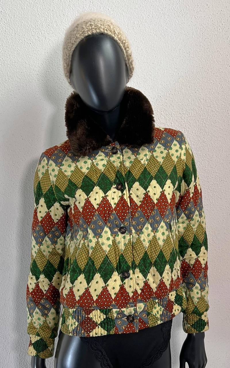 Vintage 70S Daniel Hechter Quilt Jacket Vintage 70S Daniel Hechter Quilt Jacket von 1968VintageBerlin