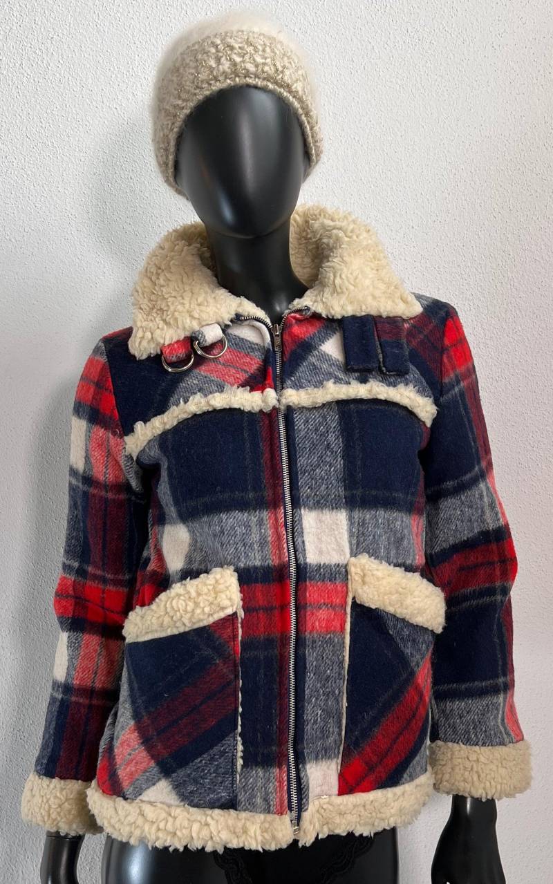Vintage 70S Flannel Sherpa Jacket Vintage 70S Flannel Sherpa Jacket von 1968VintageBerlin