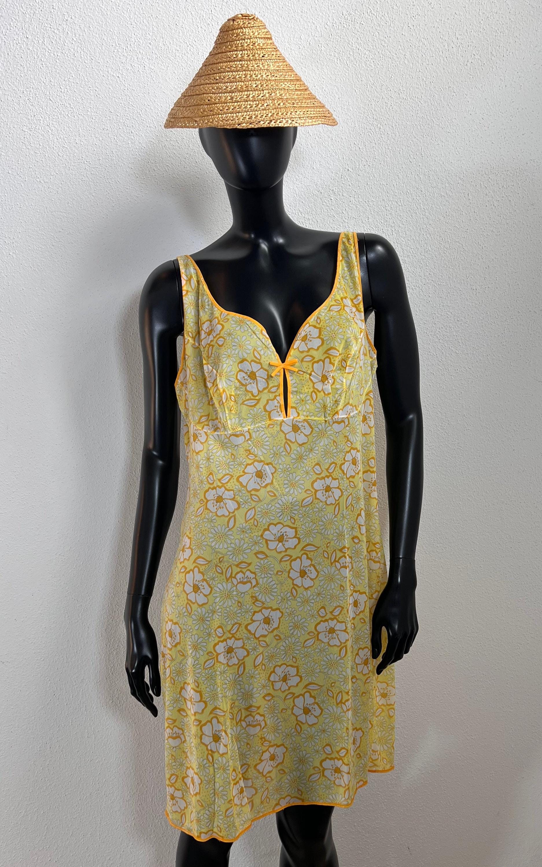 Vintage 70S Flower Slip Dress von 1968VintageBerlin