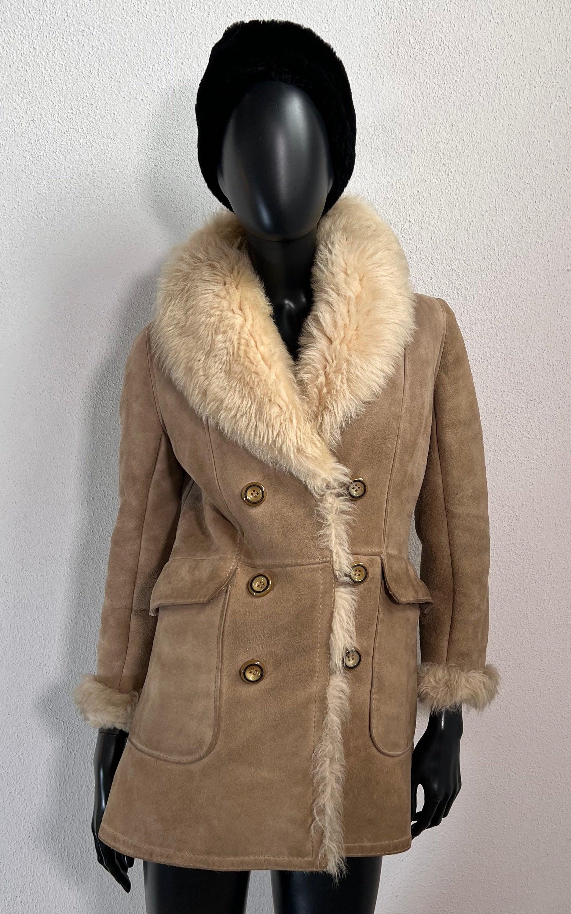 Vintage 70S Shearling Jacket von 1968VintageBerlin