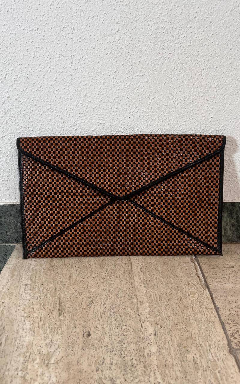 Vintage 70S Studio De Paris Clutch Bag Big von 1968VintageBerlin