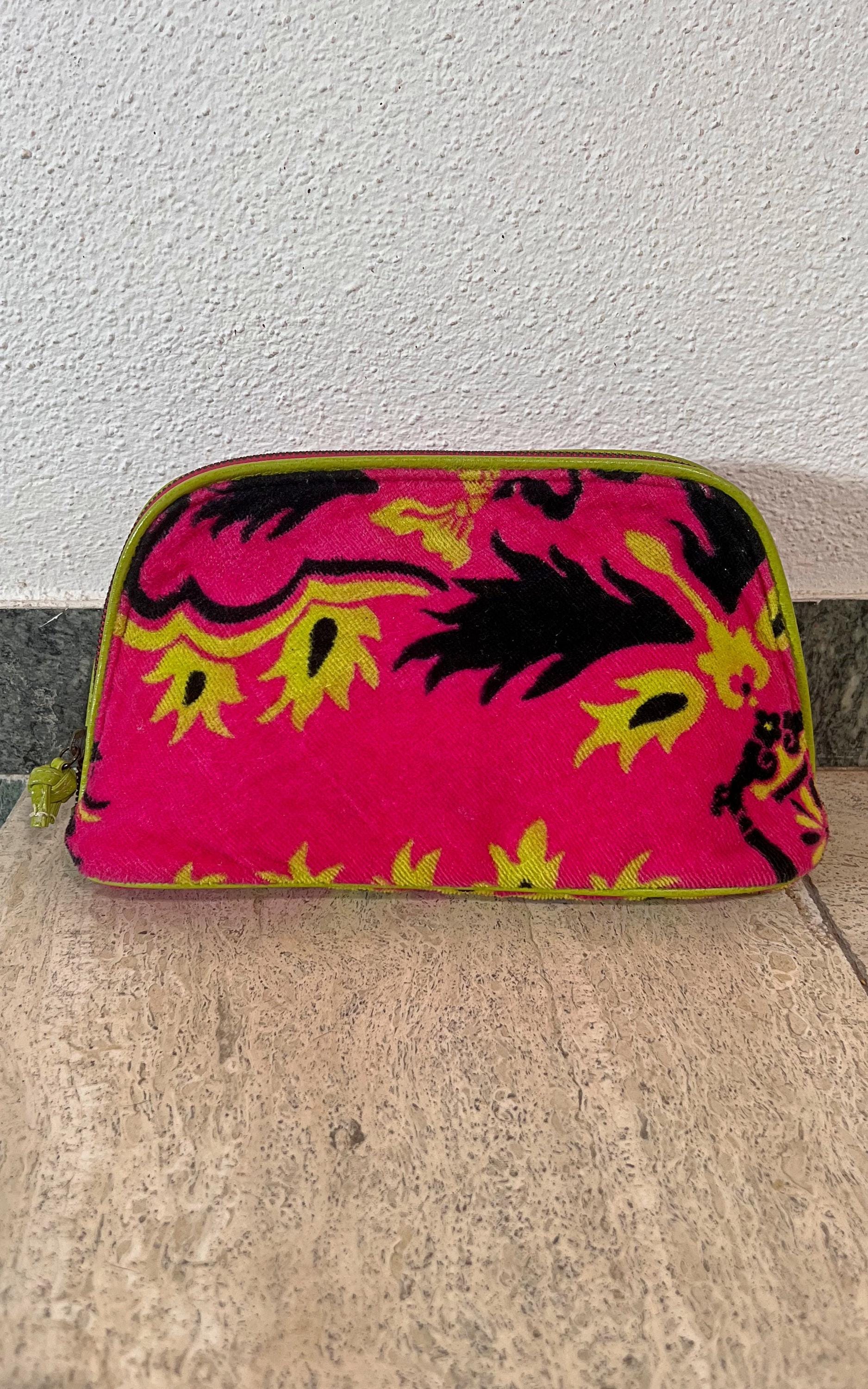 Vintage 70S Towelling Cosmetic Pouch von 1968VintageBerlin