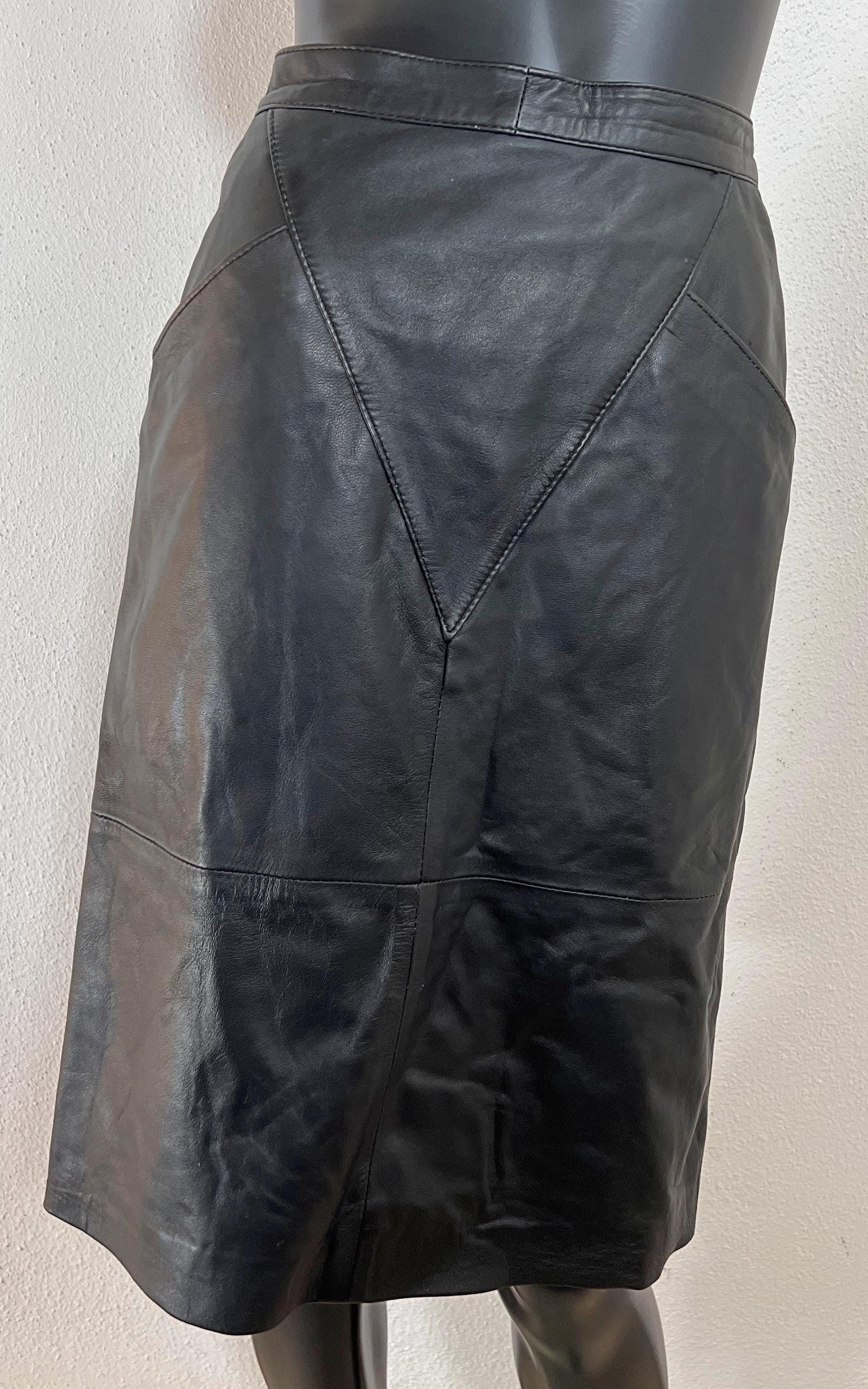 Vintage 80S Leather Skirt von 1968VintageBerlin