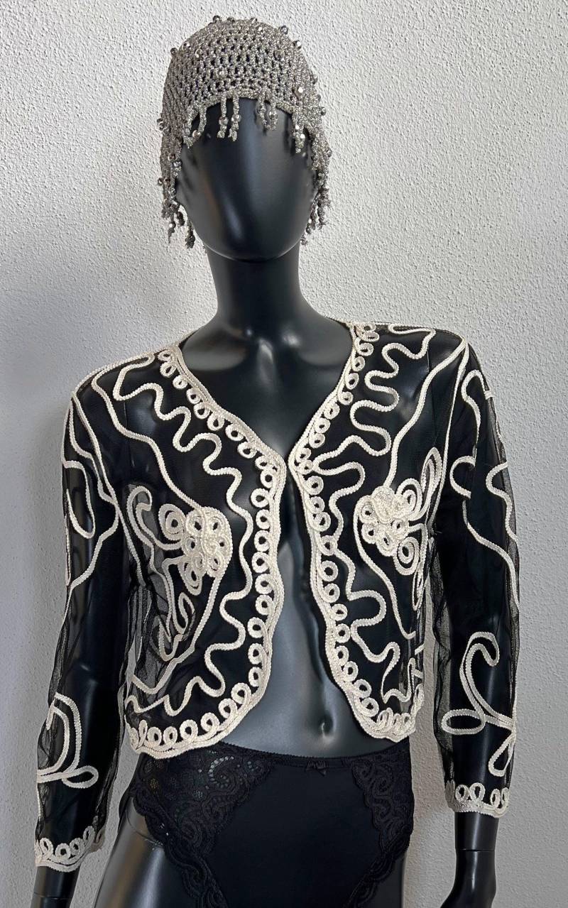 Vintage 90S Mesh Bolero Jacket von 1968VintageBerlin