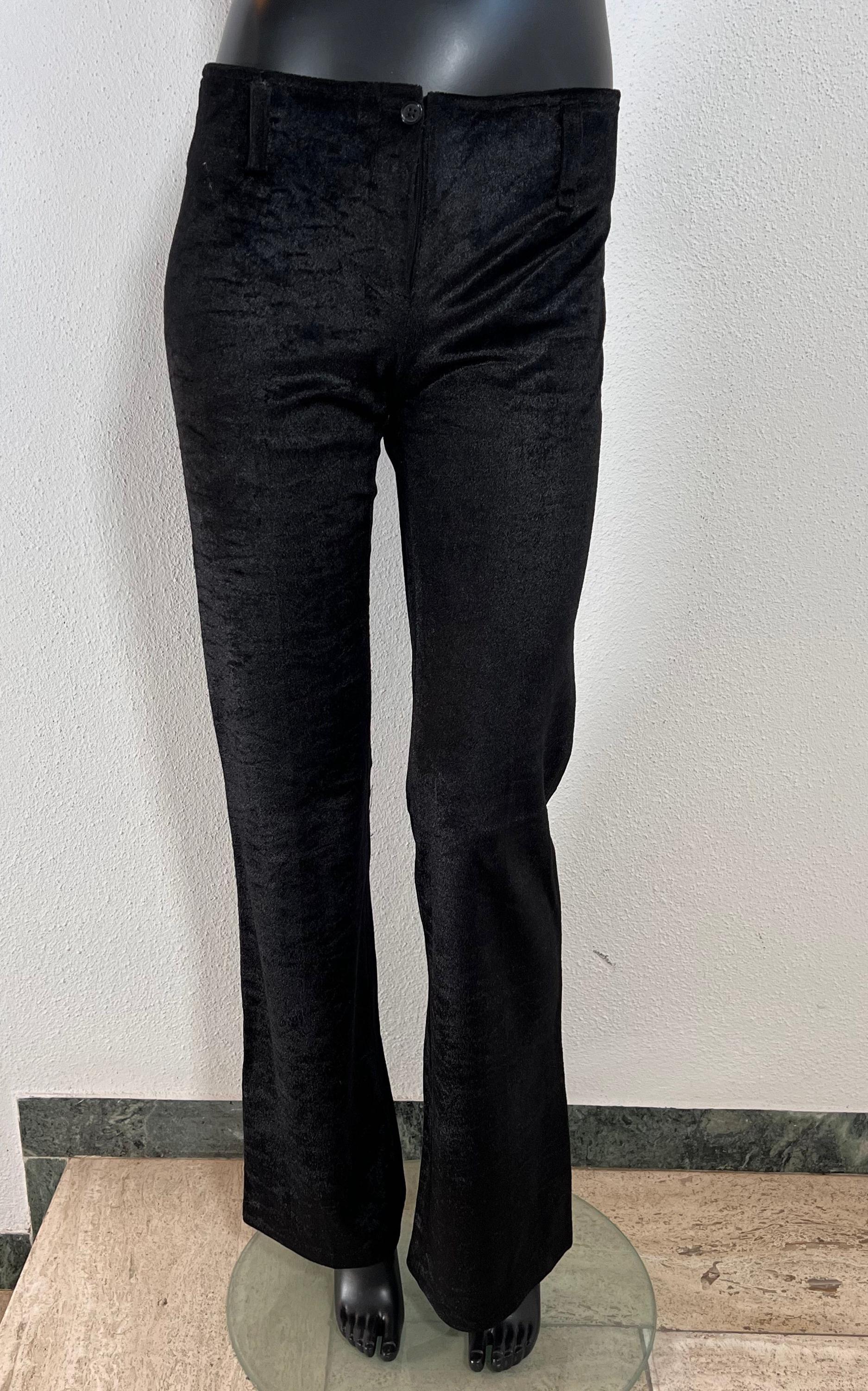Vintage 90S Velvet Low Waist Pant Vintage 90S Velvet Low Waist Pant von 1968VintageBerlin