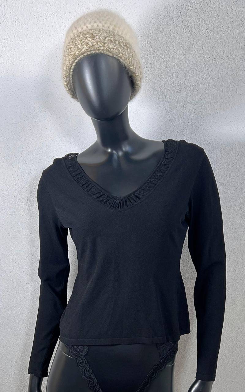 Vintage 90S Versace Couture Knit Shirt Vintage 90S Versace Couture Knit Shirt von 1968VintageBerlin