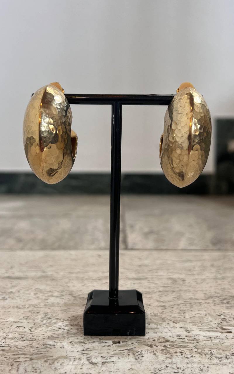 Vintage Big Statement Hoop Clip Ons von 1968VintageBerlin