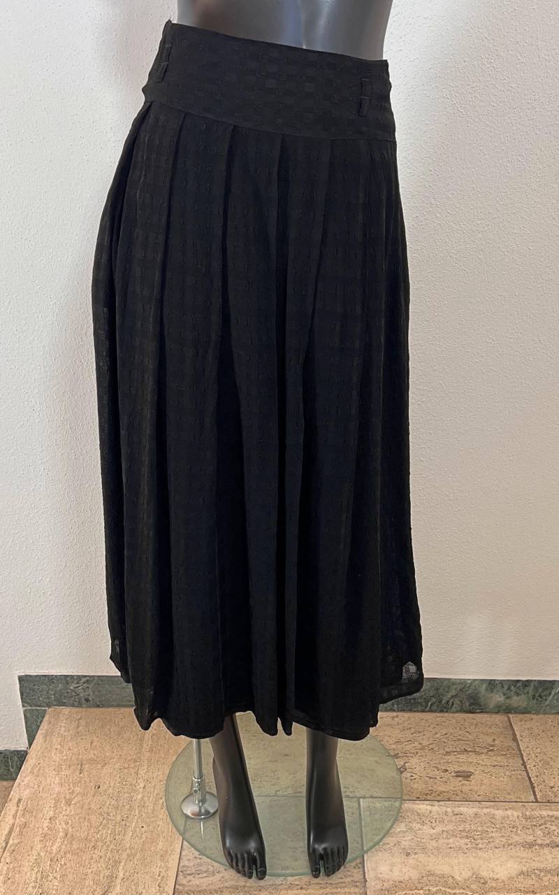 Vintage Black Pleated Skirt von 1968VintageBerlin