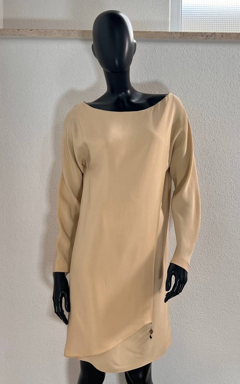 Vintage Donna Karan Silk Dress von 1968VintageBerlin
