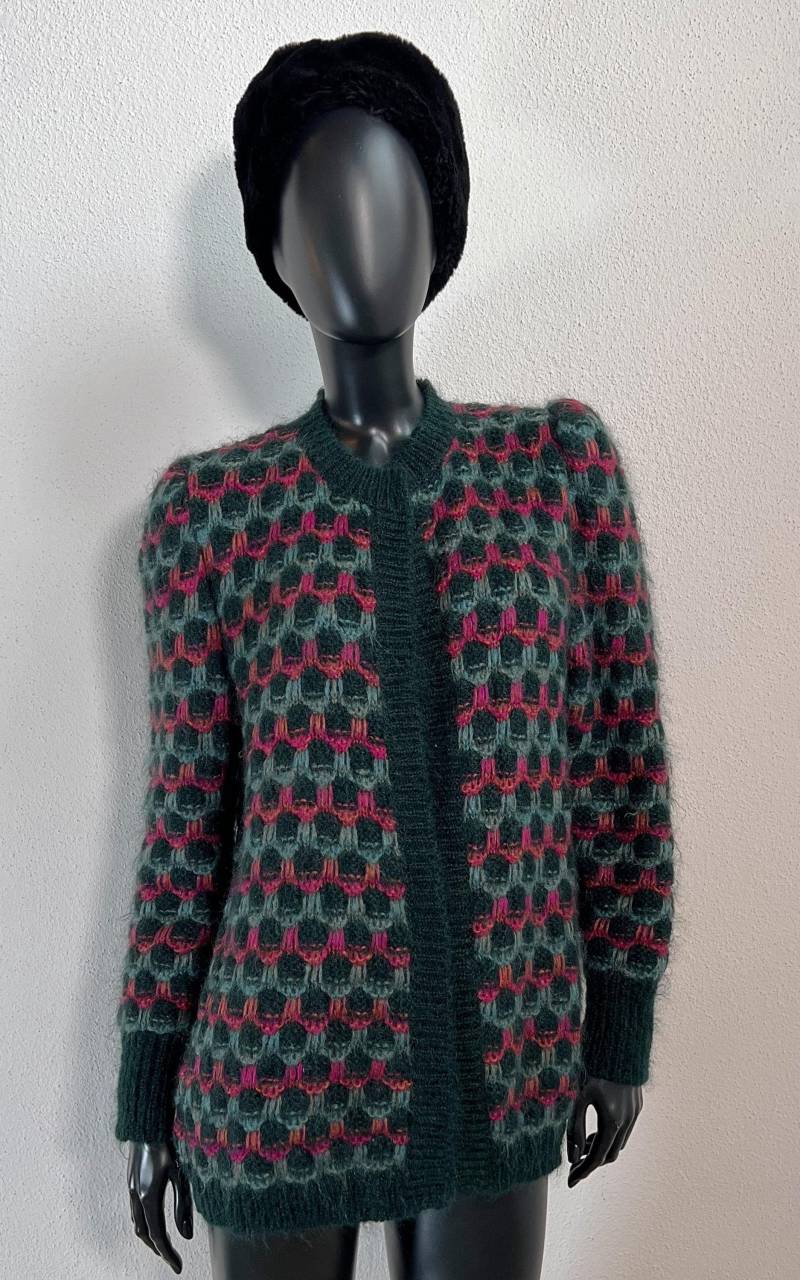 Vintage Escada Scallop Cardigan von 1968VintageBerlin