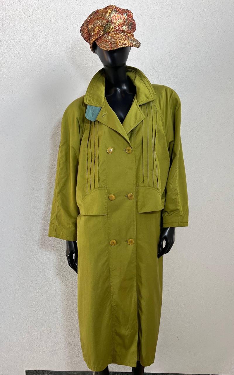 Vintage Green Autum Trenchcoat Vintage Green Autum Trenchcoat von 1968VintageBerlin