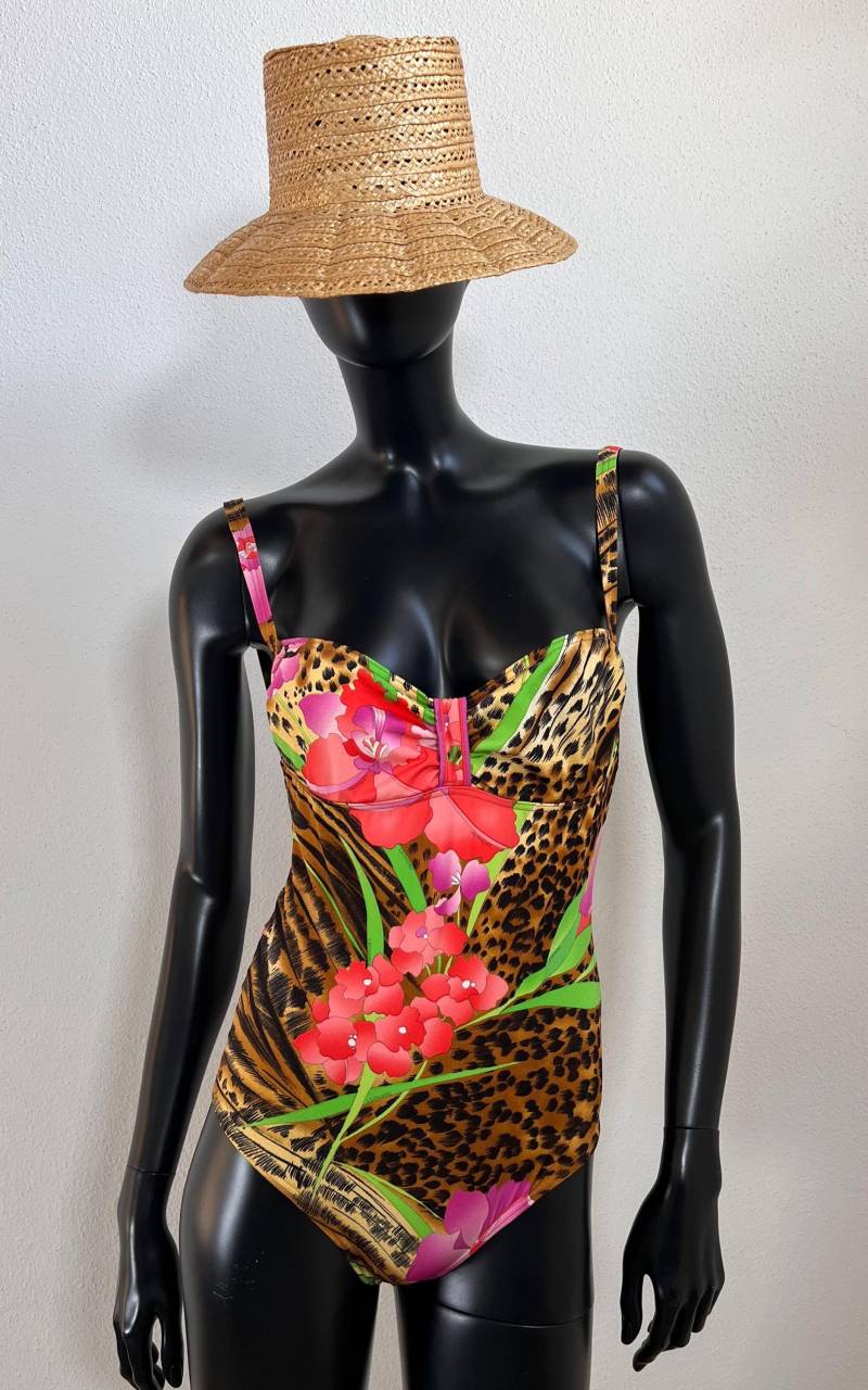 Vintage Leonard Paris Soleil Swimsuit Vintage Leonard Paris Soleil Swimsuit von 1968VintageBerlin