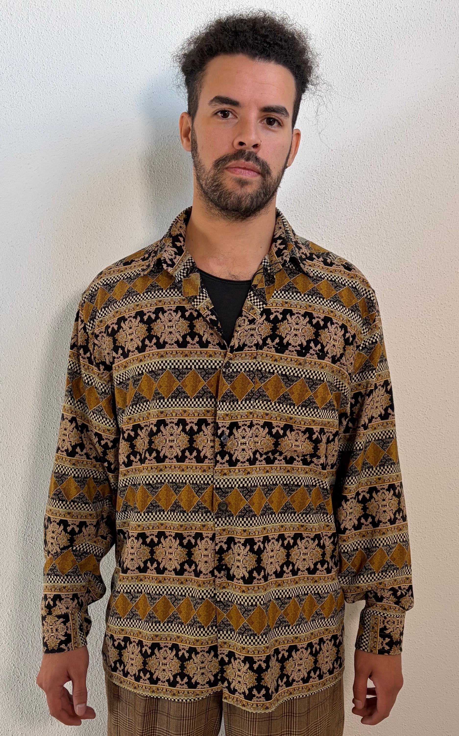 Vintage Maxi Dior Button Down Shirt von 1968VintageBerlin