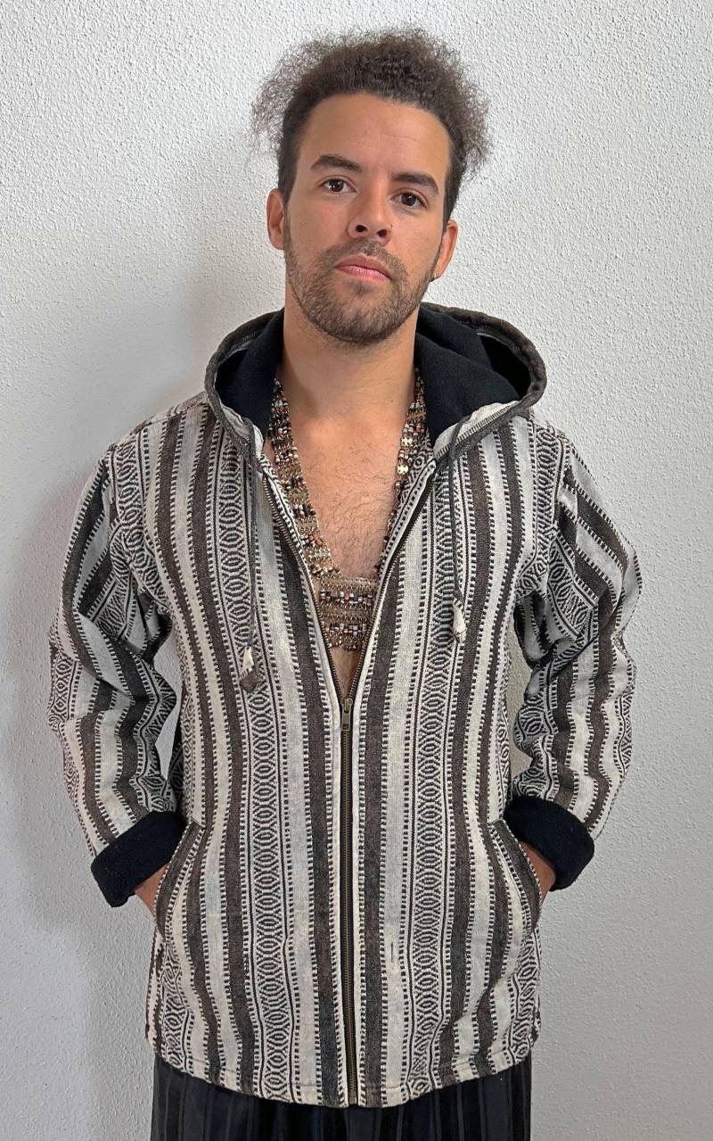 Vintage Mens Mexican Baja Jacket Vintage Mens Mexican Baja Jacket von 1968VintageBerlin