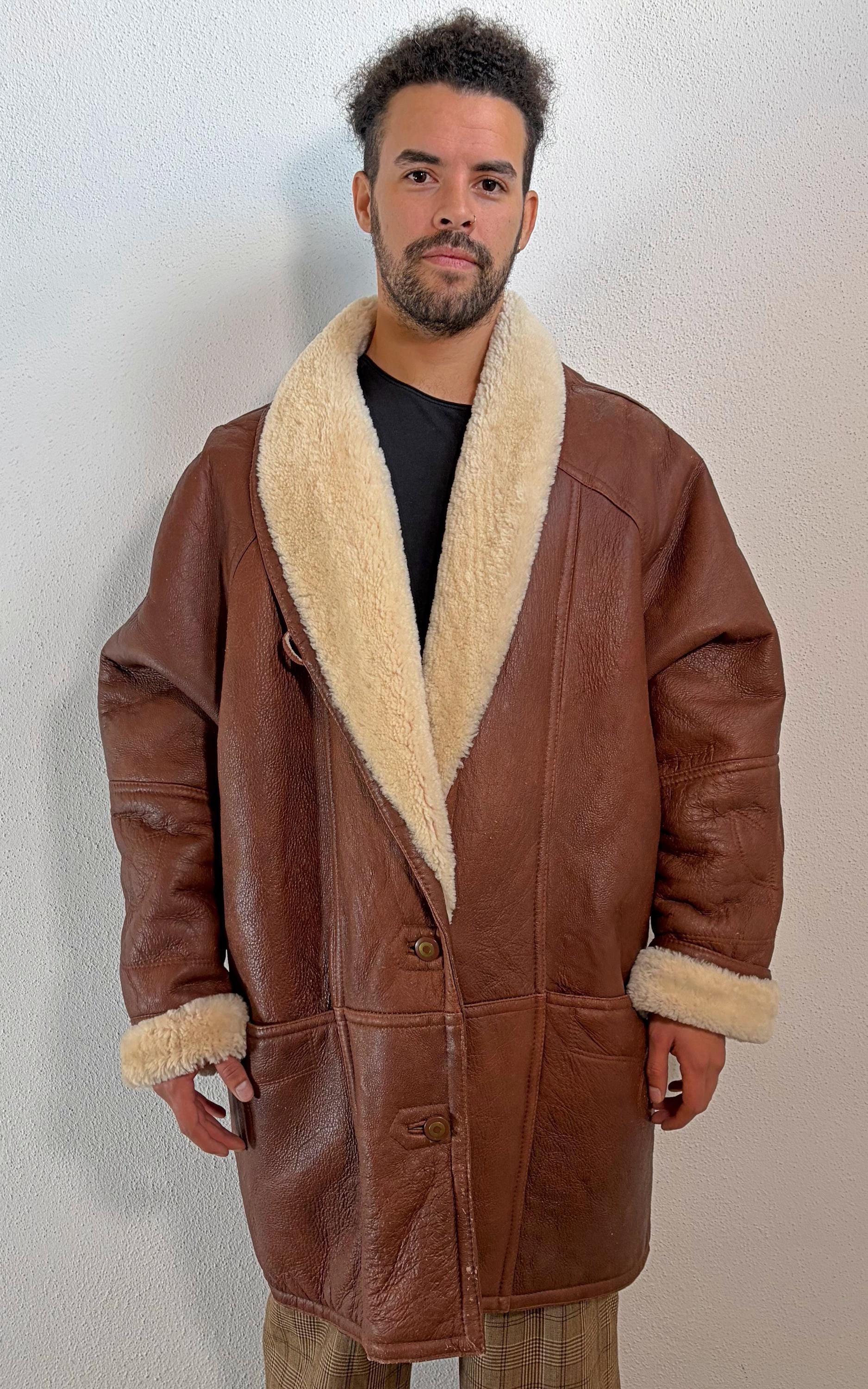 Vintage Mens Shearling Coat von 1968VintageBerlin