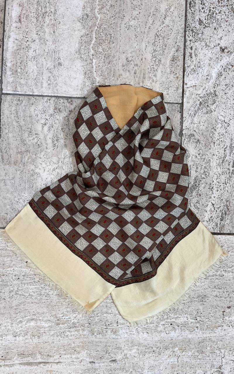 Vintage Mens Silk Scarf von 1968VintageBerlin
