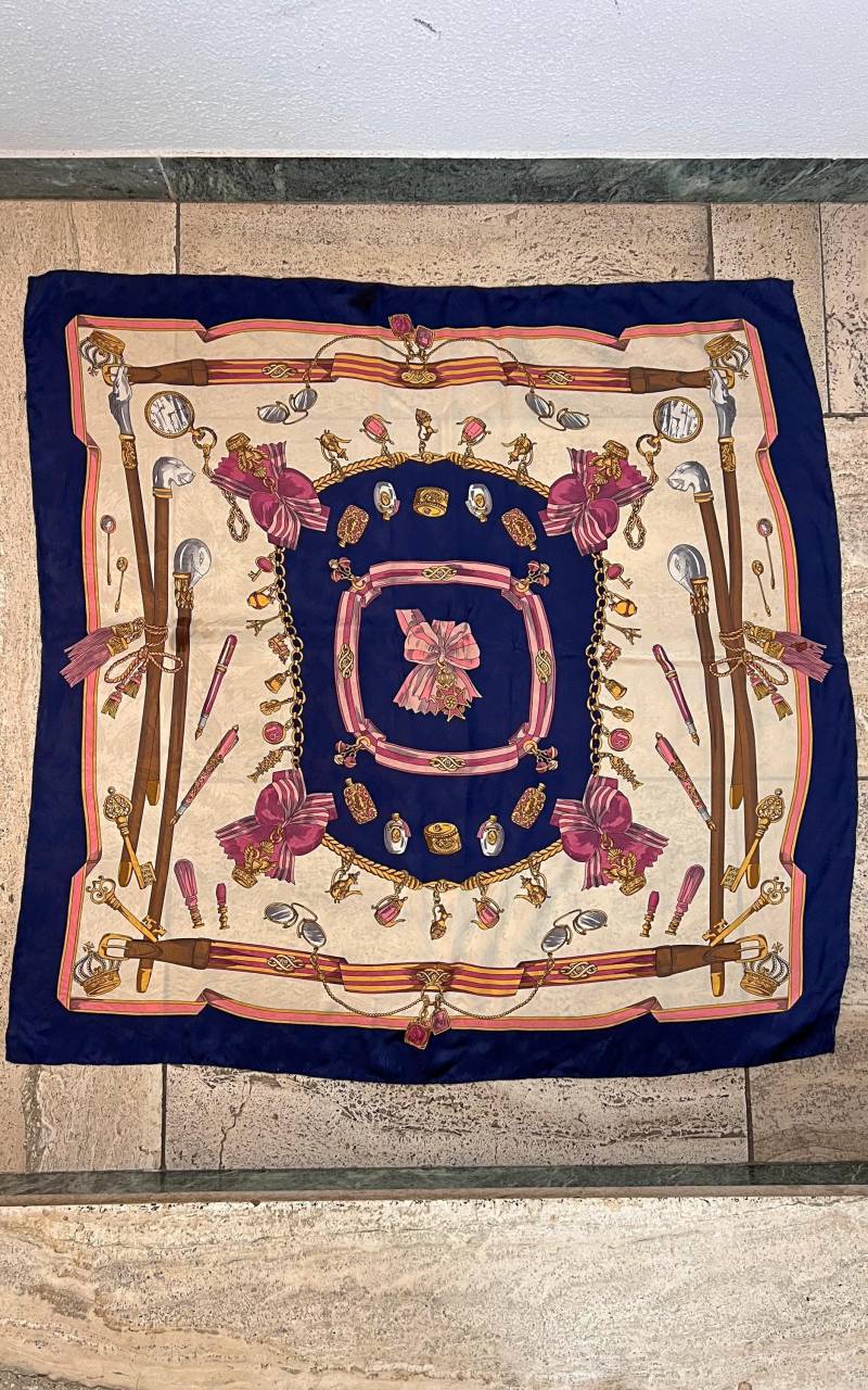 Vintage Silk Foulard von 1968VintageBerlin