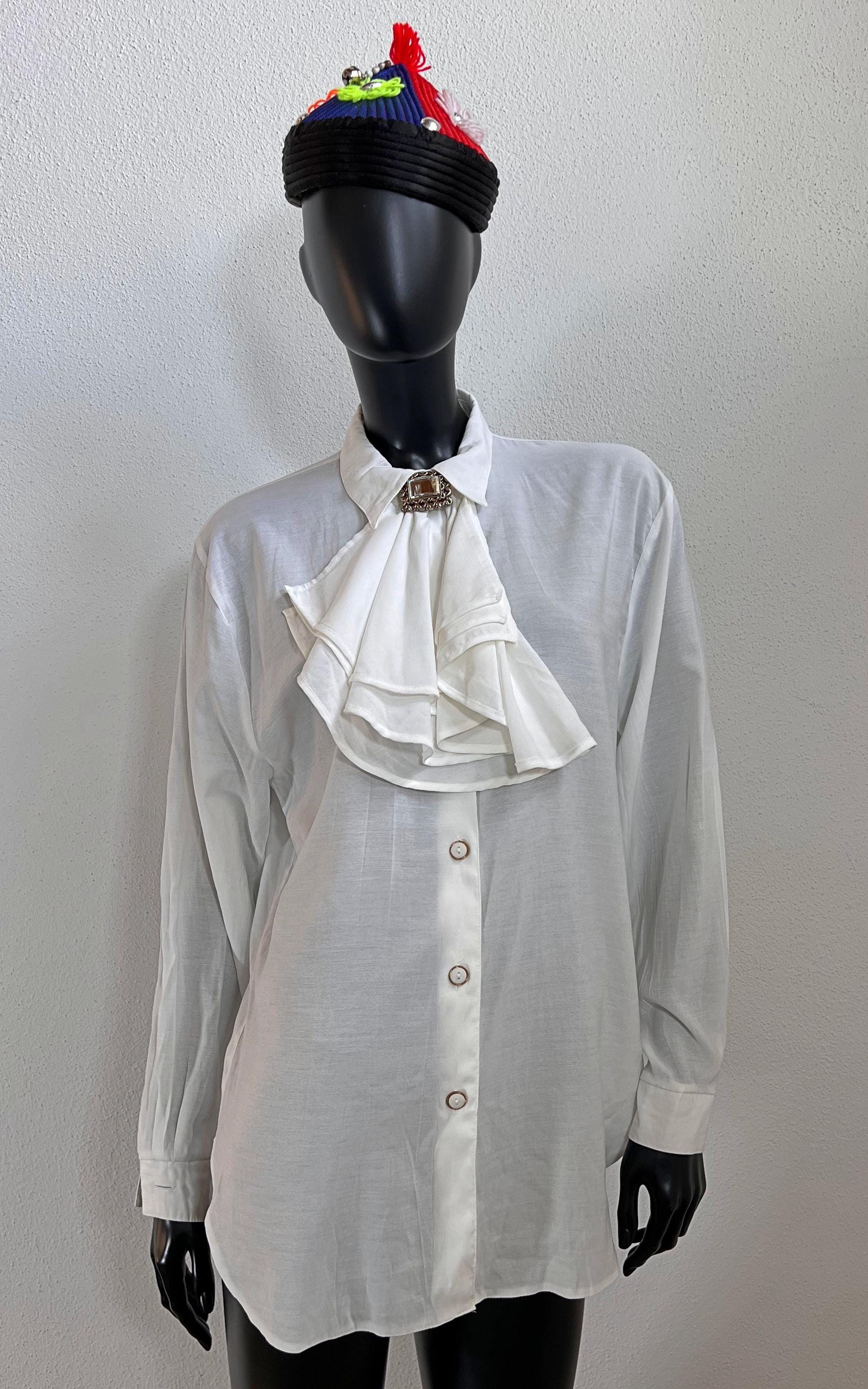 Vintage Volant Blouse von 1968VintageBerlin