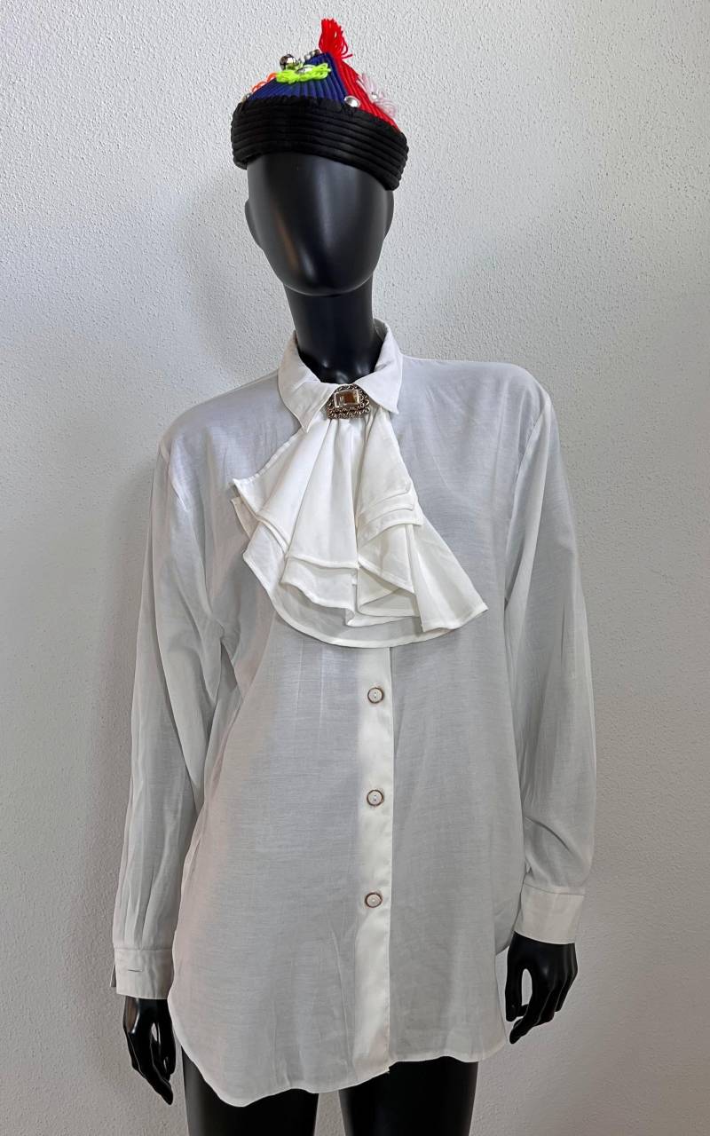 Vintage Volant Blouse von 1968VintageBerlin