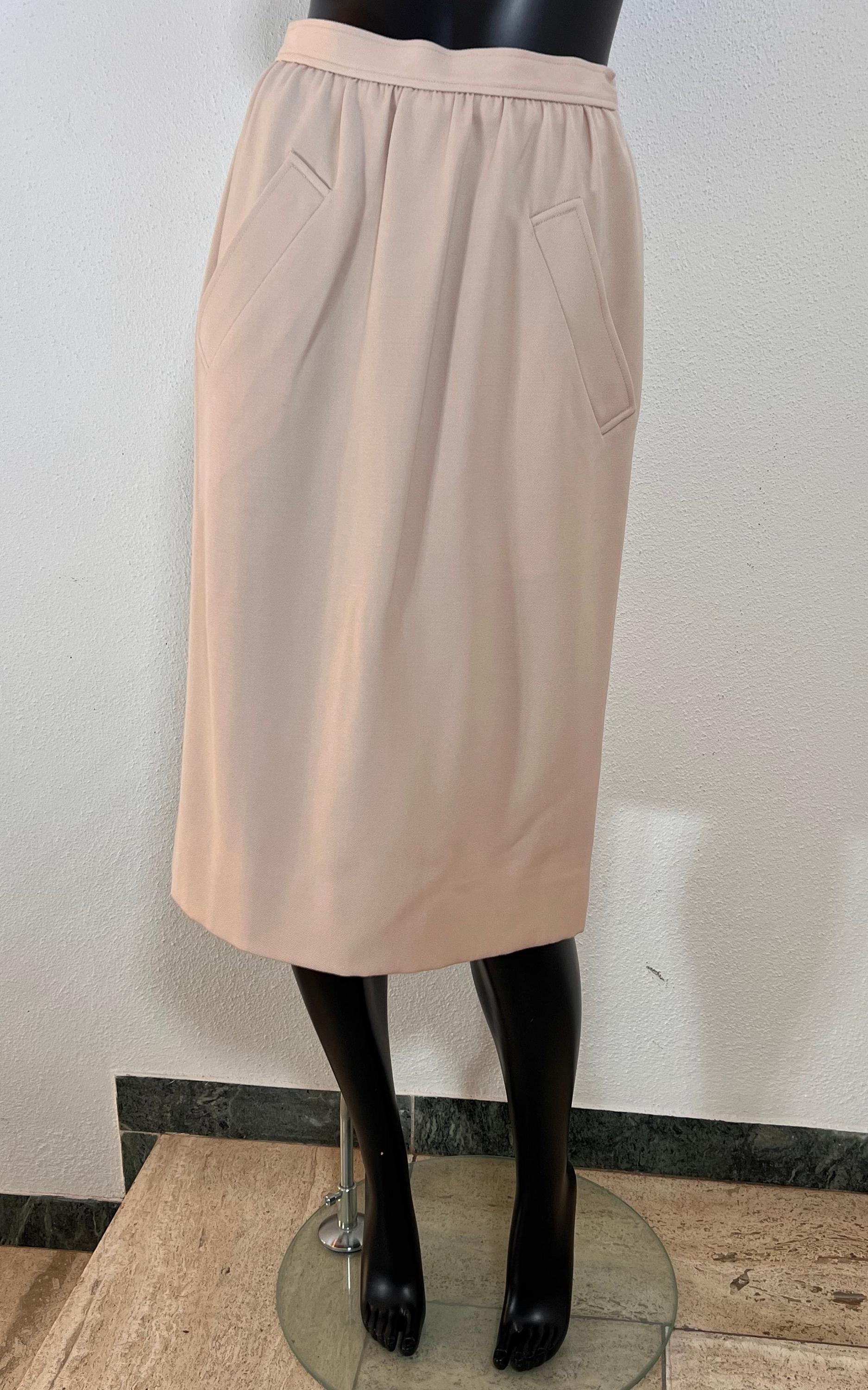 Vintage Yves Saint Laurent Pencil Skirt Vintage Yves Saint Laurent Pencil Skirt von 1968VintageBerlin