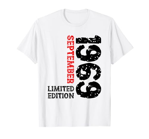 56. Geburtstag Frauen Männer Limited Edition September 1969 T-Shirt 56. Geburtstag Frauen Männer Limited Edition September 1969 T-Shirt von 1969 Geburtstag Damen Herren Geburtstagsgeschenk