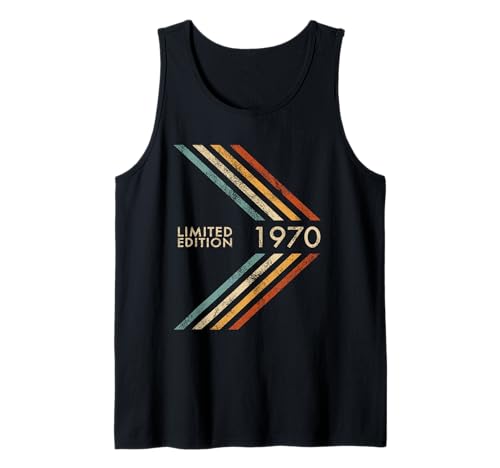 Geburtstag 1970 Limited Edition Herren Damen Vintage Style Tank Top von 1970 Limited Edition Sport Vintage Style Birthday