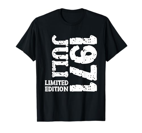 54. Geburtstag Deko Frauen Männer Limited Edition Juli 1971 T-Shirt von 1971 Geburtstag Damen Herren Geburtstagsgeschenk