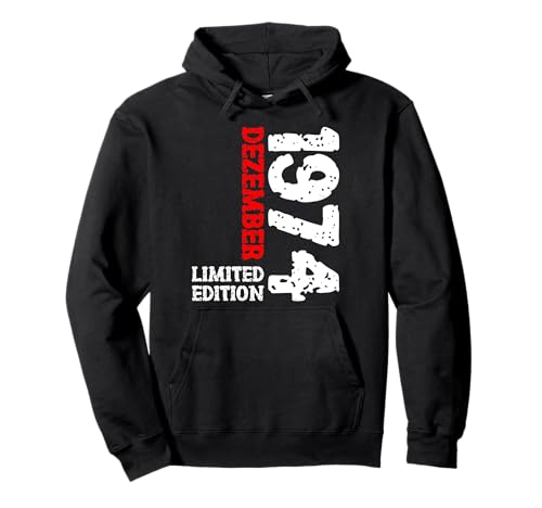51. Geburtstag Frauen Männer Limited Edition Dezember 1974 Pullover Hoodie 51. Geburtstag Frauen Männer Limited Edition Dezember 1974 Pullover Hoodie von 1974 Geburtstag Damen Herren Geburtstagsgeschenk