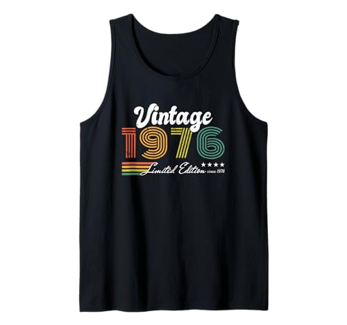 Herren Geburtstag Vintage 1976 Limited Edition - 1976 Tank Top von 1976 Birthday - Vintage 1976 Present