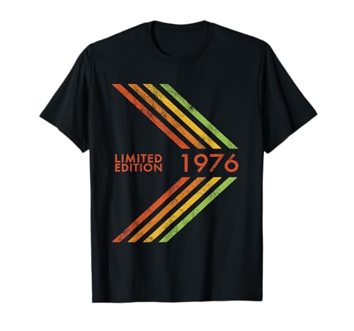 Geburtstag für Männer Frauen 1976 Limited Edition Sportive T-Shirt Geburtstag für Männer Frauen 1976 Limited Edition Sportive T-Shirt von 1976 Limited Edition Birthday For Women Men