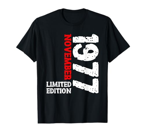 48. Geburtstag Frauen Männer Limited Edition November 1977 T-Shirt 48. Geburtstag Frauen Männer Limited Edition November 1977 T-Shirt von 1977 Geburtstag Damen Herren Geburtstagsgeschenk