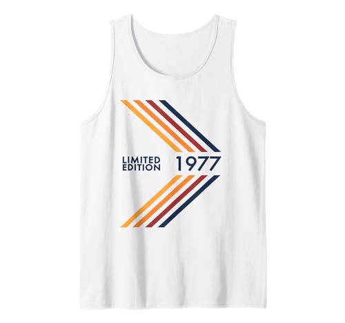 Geburtstag 1977 Limited Edition Herren Damen Vintage Sport Style Tank Top von 1977 Limited Edition Sport Vintage Style Birthday